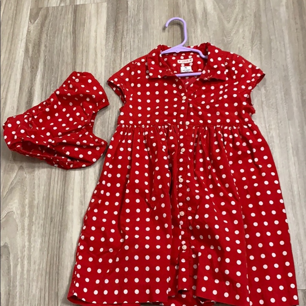 Polka dot dress